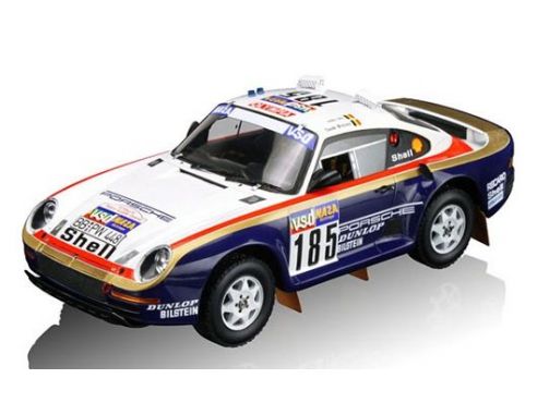 True Scale Miniatures TSM111806R PORSCHE 959/50 N.185 2nd DAKAR RAID 1986 J.ICKX 1:18 Auto Rally