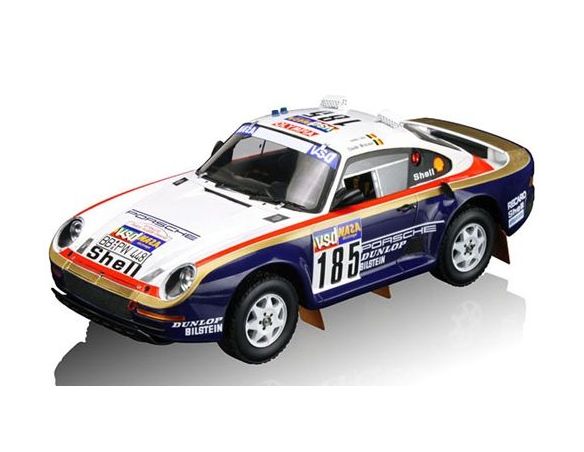 True Scale Miniatures TSM111806R PORSCHE 959/50 N.185 2nd DAKAR RAID 1986 J.ICKX 1:18 Auto Rally