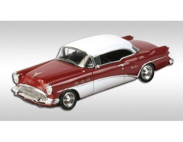 True Scale Miniatures TSM114338 BUICK CENTURY COUPE' 1954 RED/WHITE 1:43 Auto Stradali