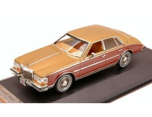 PremiumX PRD110 CADILLAC SEVILLE ELEGANTE 1980 2 TONES GOLD/BROWN 1:43 Modellino
