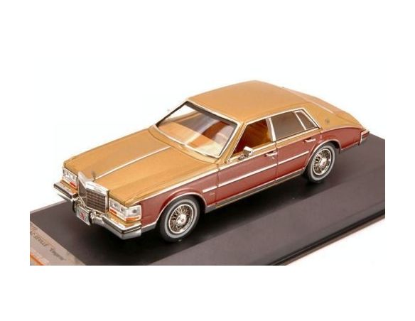 PremiumX PRD110 CADILLAC SEVILLE ELEGANTE 1980 2 TONES GOLD/BROWN 1:43 Modellino
