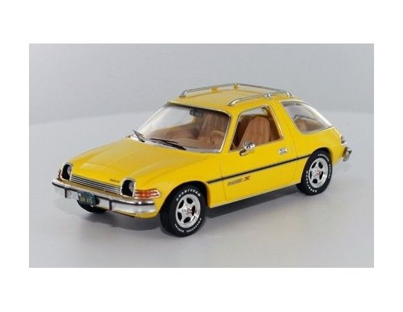 PremiumX PRD124 AMC PACER X 1975 YELLOW 1:43 Modellino