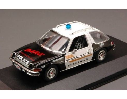 PremiumX PRD126 AMC PACER X FREETOWN DARE  POLICE 1975 1:43 Modellino
