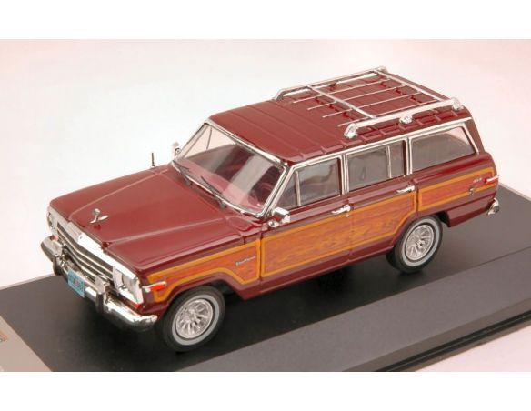 PremiumX PRD132 JEEP WAGONEER 1989 BORDEAUX 1:43 Auto Stradali