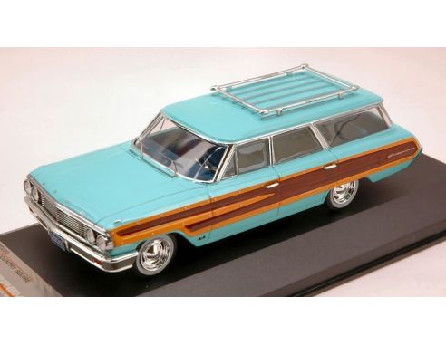 PremiumX PRD202 FORD COUNTRY SQUIRE 1964 LIGHT BLUE 1:43 Modellino