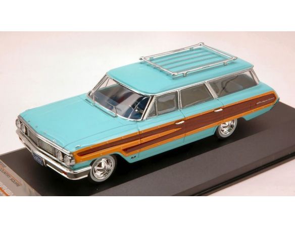 PremiumX PRD202 FORD COUNTRY SQUIRE 1964 LIGHT BLUE 1:43 Modellino