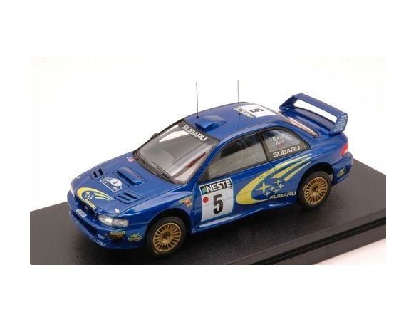 Hpi Racing HPI8580 SUBARU IMPREZA N.5 2nd FINLAND 1999 BURNS-REID 1:43 Modellino