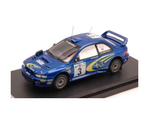 Hpi Racing HPI8581 SUBARU IMPREZA WRC'99 N.3 WINNER SAFARI 2000 BURNS-REID 1:43 Modellino