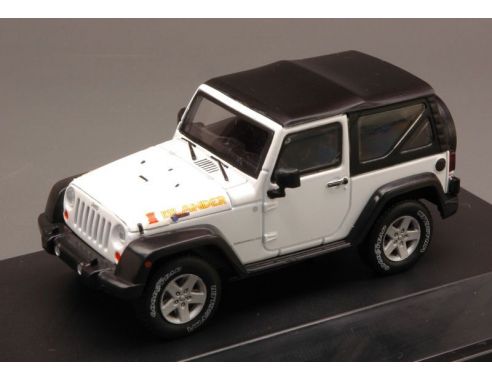 Greenlight GREEN86037 JEEP WRANGLER ISLANDER EDITION 2010 WHITE 1:43 Modellino