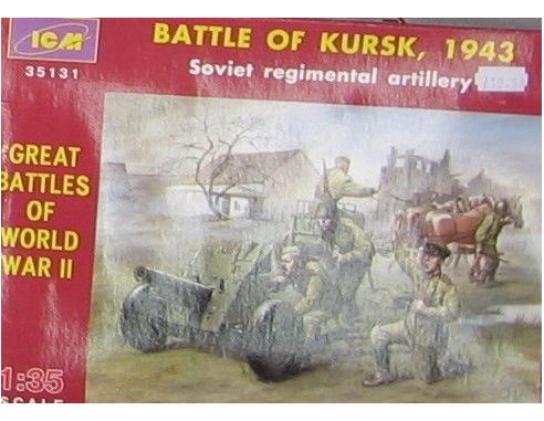 ICM ICM35131 BATTLE OF KURSK SOVIET FIGURE 1:35 Modellino