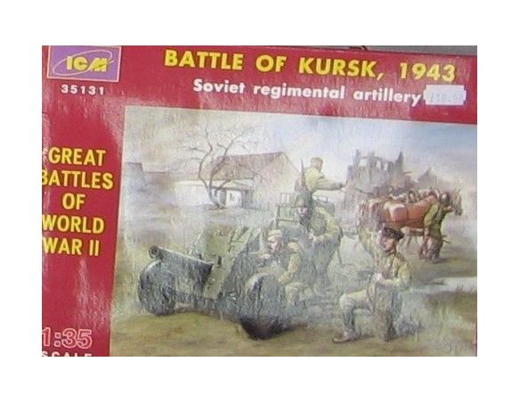ICM ICM35131 BATTLE OF KURSK SOVIET FIGURE 1:35 Modellino