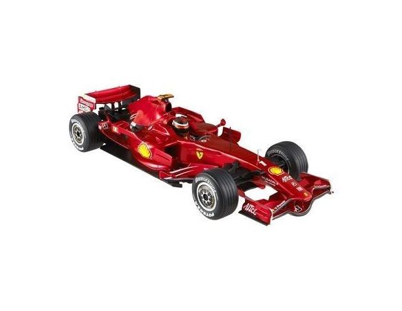 Hot Wheels L8781 FERRARI K.RAIKKONEN 2008 1:18 Modellino