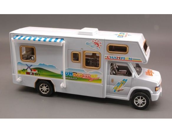 Globo GO5766 CAMPER PLASTICA A FRIZIONE cm 23 Modellismo Giocattolo