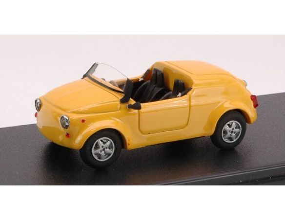 Giocher GRF500BY FIAT 500 BARCHETTA P.ST.'90 YEL.1:43 Modellino
