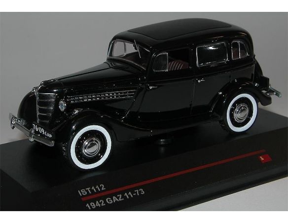 IST Models IST112 GAZ 11-73 1942 BLACK 1:43 Modellino