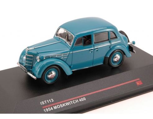 IST Models IST113 MOSKWITCH 400 1954 LIGHT BLUE 1:43 Modellino