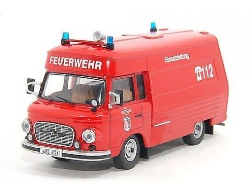 IST Models IST169T BARKAS B1000 SMH-3 FEUERWEHR 1984 SALZWEDEL 1:43 Modellino