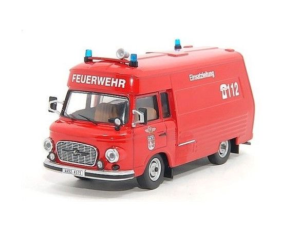 IST Models IST169T BARKAS B1000 SMH-3 FEUERWEHR 1984 SALZWEDEL 1:43 Modellino