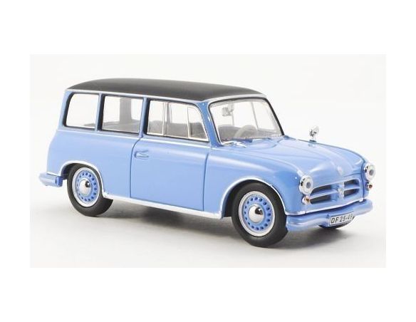 IST Models IST172 AWZ P70 KOMBI 1957 LIGHT BLUE 1:43 Modellino