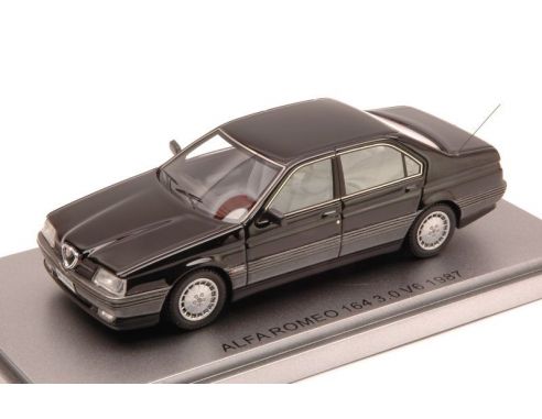 Kess Model KS43000200 ALFA ROMEO 164 3.0 V6 1987 BLACK 1:43 Modellino