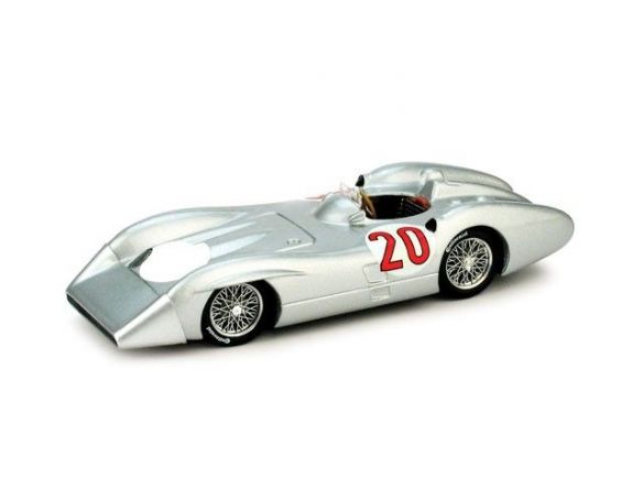 Brumm BM0281B MERCEDES W 12 N.20 MONZA TEST MUSETTO AERODINAMICO 1:43 Modellino