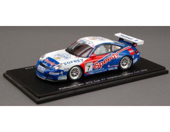 Matchbox MX014 PORSCHE 997 N.7 CARRERA CUP'08 1:43 Auto Competizione