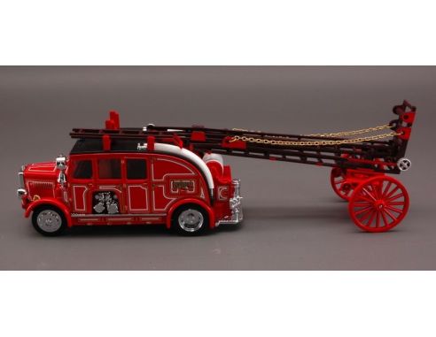Matchbox MXYFE08 LEYLAND CUB FK-7 FIRE ENGINE 1936 1:43 Pompieri