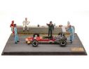 Microworld MWBE13 DIORAMA LOTUS G.HILL 1968 WORLD CHAMPION 1:43 Modellino