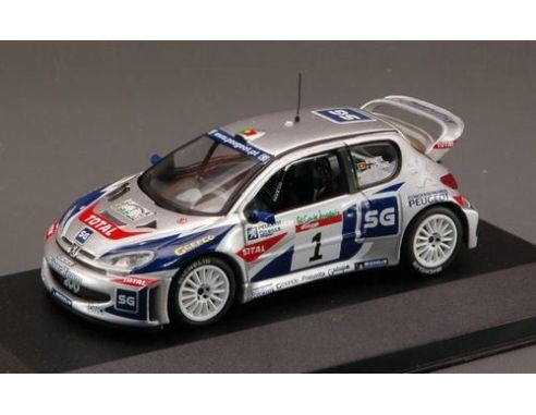 Minipartes MP0301 PEUGEOT 206 WRC '03 N.1 1:43 Modellino