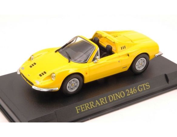 Modellino EDI05 FERRARI DINO 246 GTS 1972 YELLOW 1:43 Auto Stradali