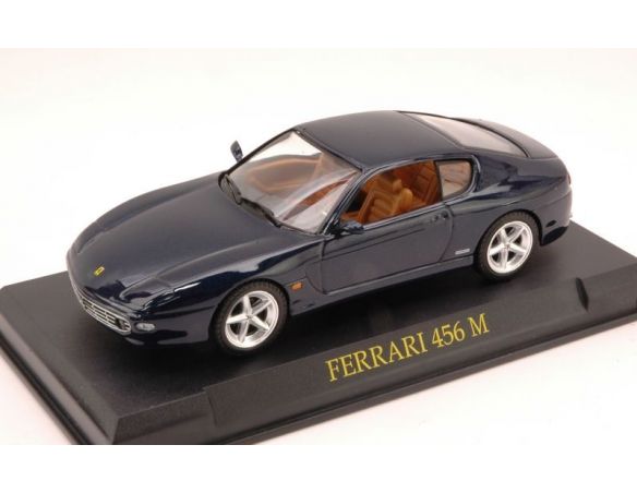 Modellino EDI14 FERRARI 456 M 1998 BLUE 1:43 Modellino