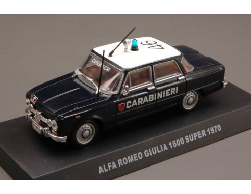 Modellino EDI223575 ALFA ROMEO GIULIA 1970 CARABINIERI CUPOLA BLISTER 1:43 Modellino