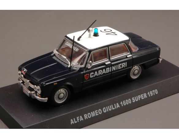 Modellino EDI223575 ALFA ROMEO GIULIA 1970 CARABINIERI CUPOLA BLISTER 1:43 Modellino