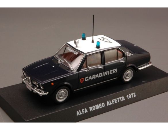Modellino EDI223577 A.ROMEO ALFETTA 1972 CARABINIERI CUPOLA BLISTER 1:43 Forze dell'Ordine