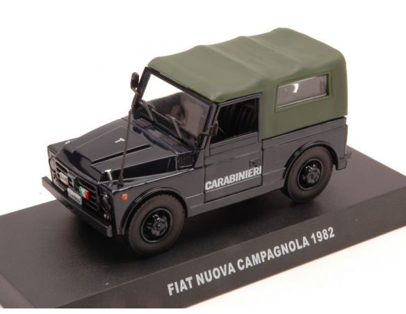 Modellino EDI223578 FIAT NUOVA CAMPAGNOLA 1982 CARABINIERI CUPOLA BLISTER 1:43 Modellino