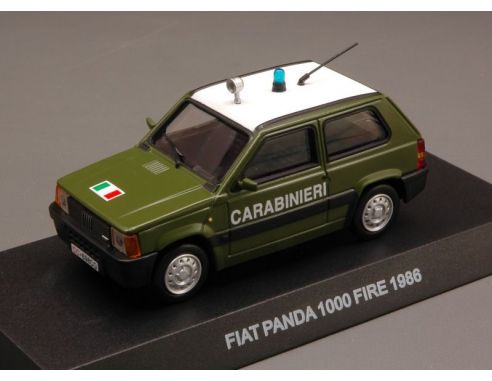 Modellino EDI223580 FIAT PANDA 1000 FIRE 1986 CARABINIERI CUPOLA BLISTER 1:43 Modellino