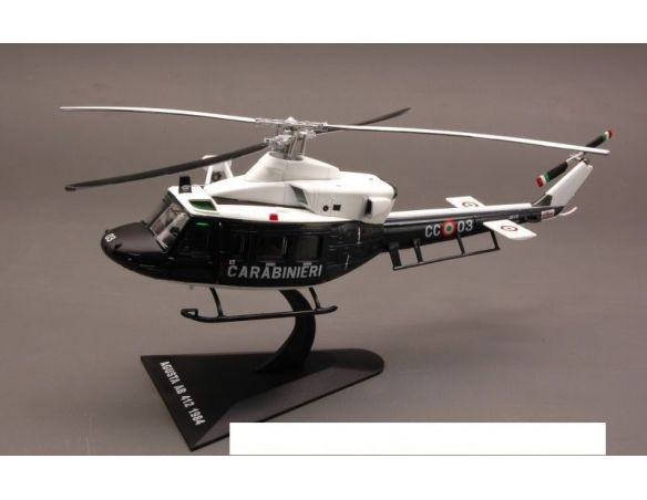 Modellino EDI223626 ELICOTTERO AGUSTA AB 412 1984 CARABINIERI CUPOLA BLISTER cm 17 Modellino