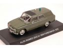 Modellino EDI223746 A.ROMEO GIULIA 1600 FURGONATA 1972 CARABINIERI CUPOLA BLISTER 1:43 Forze dell'Ordine