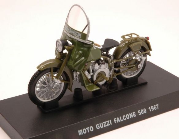 Modellino EDI223749 MOTO GUZZI FALCONE 500 1967 CARABINIERI CUPOLA BLISTER 1:24 Modellino