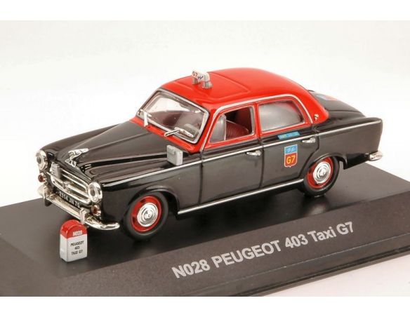 Nostalgie N028 PEUGEOT 403 TAXI G 7 1:43 Modellino