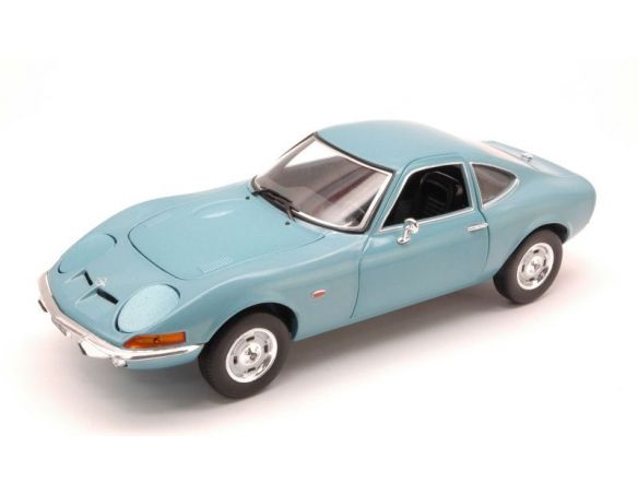White Box WB124017 OPEL GT 1900 1970 MET.LIGHT BLUE 1:24 Modellino