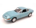 White Box WB124017 OPEL GT 1900 1970 MET.LIGHT BLUE 1:24 Modellino