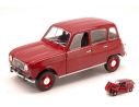White Box WB124001 RENAULT 4L 1962 AMARANT RED 1:24 Modellino