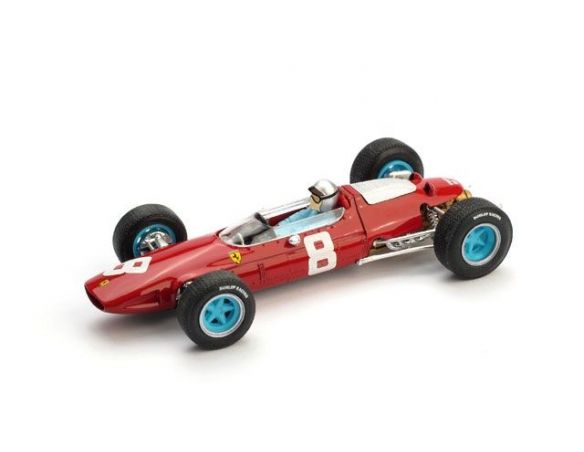 Brumm BM0289CH FERRARI 156 L.BANDINI 1964 N.8 WINNER AUSTRIAN GP + PILOTA UPDATE 1:43 Modellino