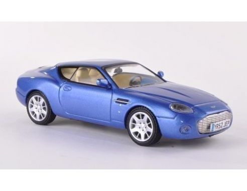 White Box WB030 ASTON MARTIN DB 7 VANTAGE ZAGATO 2003 MET.BLUE 1:43 Modellino