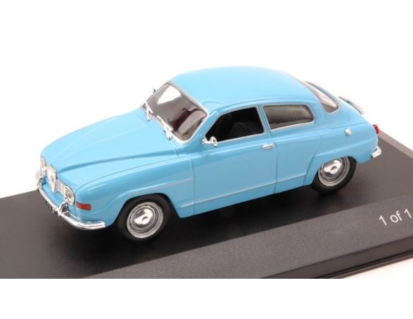 White Box WB029 SAAB 96 V4 1978 LIGHT BLUE 1:43 Modellino