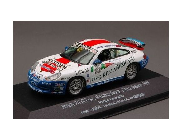 Quartzo XCL017 PORSCHE 911 GT 3 N.22 SUP.'99 1:43 Modellino