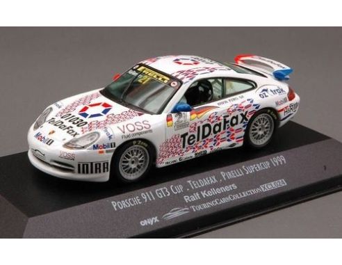 Quartzo XCL024 PORSCHE 911 GT 3 N.21 SUP.'99 1:43 Modellino