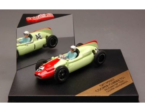 Quartzo QFC99007 COOPER CLIMAX T51 O.GENDEBIEN 1960 N.34 BELGIAN GP 1:43 Modellino