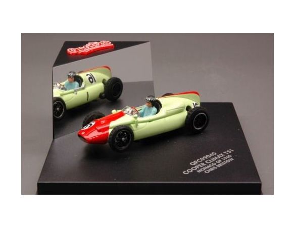 Quartzo QFC99040 COOPER CLIMAX T 51 C.BRISTOW 1960 N.16 MONACO GP 1:43 Modellino